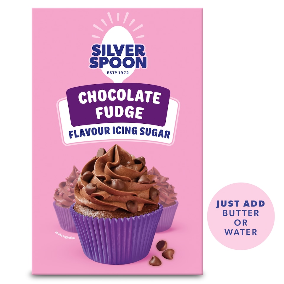 image 1 of Silver Spoon Chocolate Fudge Flavour Icing Sugar 200g