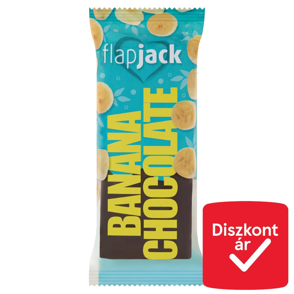 FlapJack banános zabszelet étbevonóval 100 g