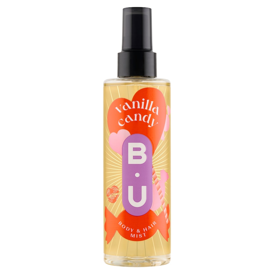 Obrázek 1 pro produkt B.U. Vanilla Candy parfémovaný sprej na tělo a vlasy 200ml