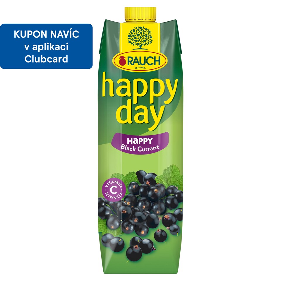 Happy Day Happy Černý rybíz 1l