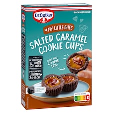 Dr. Oetker My Little Bites Salted Caramel Cookie Cups 240g