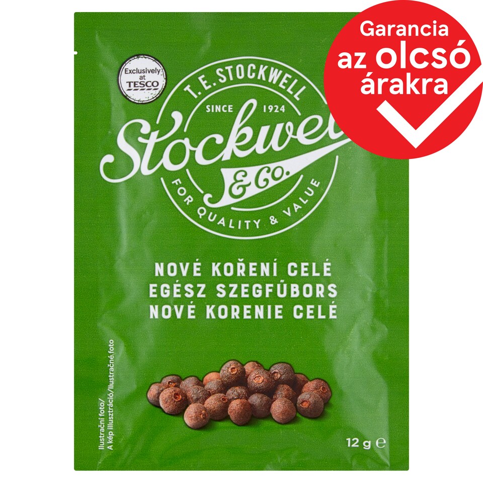 Stockwell & Co. szárított, egész szegfűbors 12 g