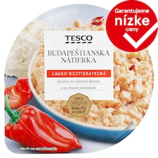 Tesco Budapeštianska nátierka 135 g