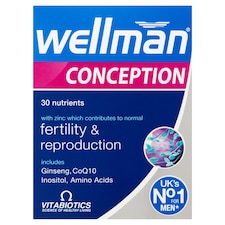 Vitabiotics Wellman Conception Vitamin & Mineral Tablets 30s