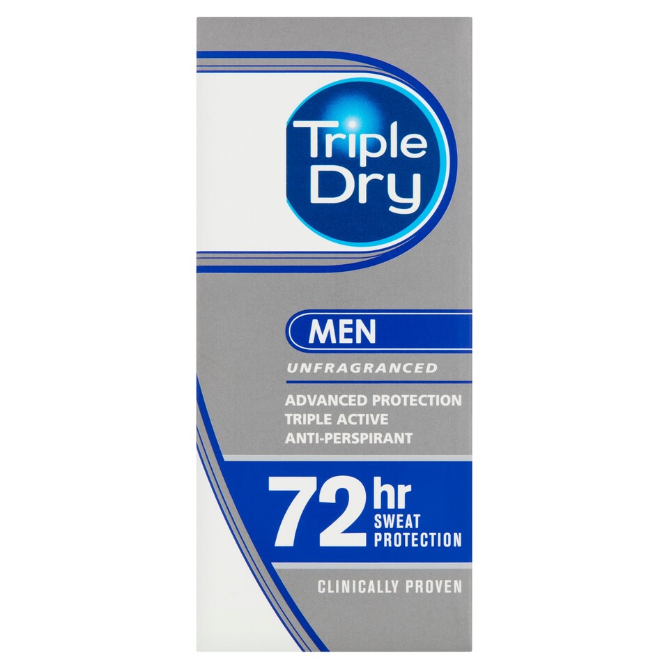 Triple Dry Mens All Purpose Roll On 50Ml