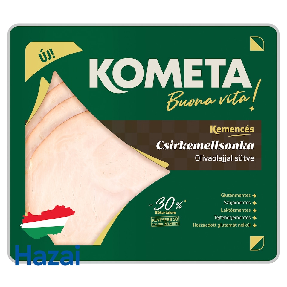 Kometa Kemencés szeletelt sült csirkemellsonka 90 g
