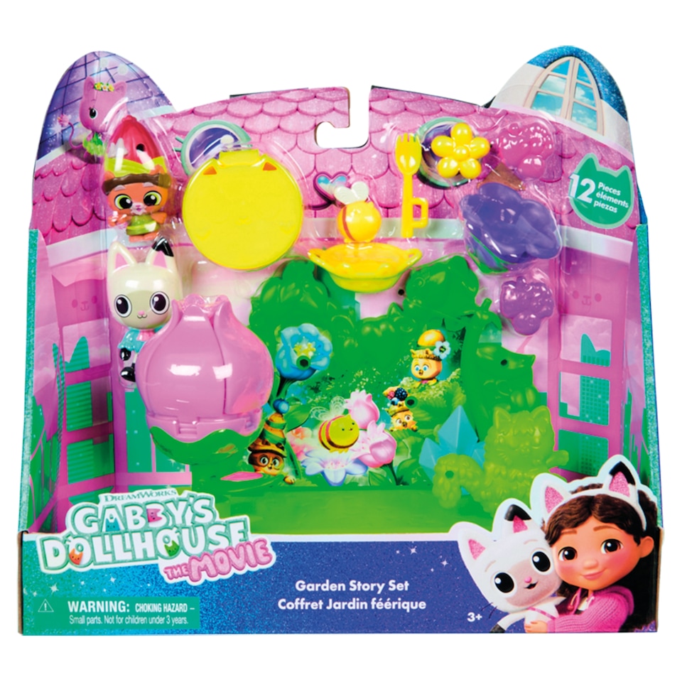 Gabby's Doll House The Movie Garden Story Set