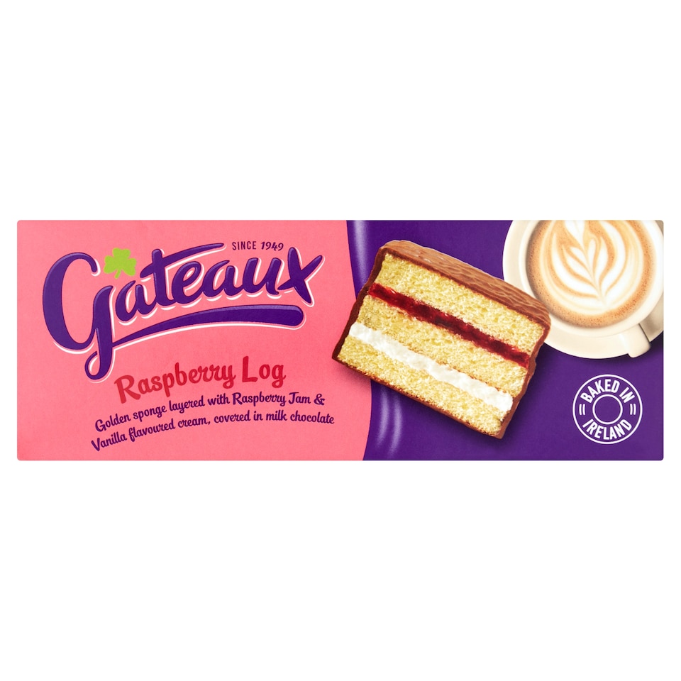 Gateaux Raspberry Log 210G