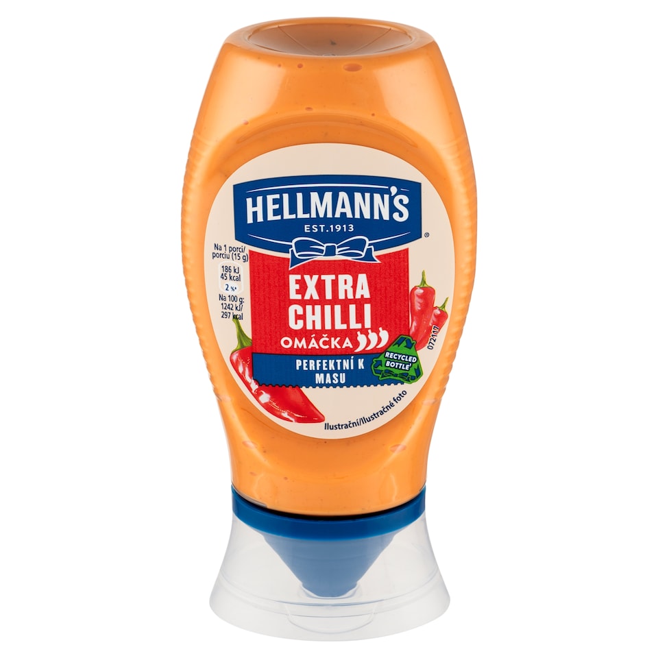 obrázok 1 z Hellmann's omáčka Extra chili 250 ml