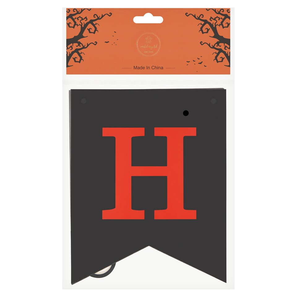 Mobil Digital Happy Halloween Paper Banner Length 2,5 m