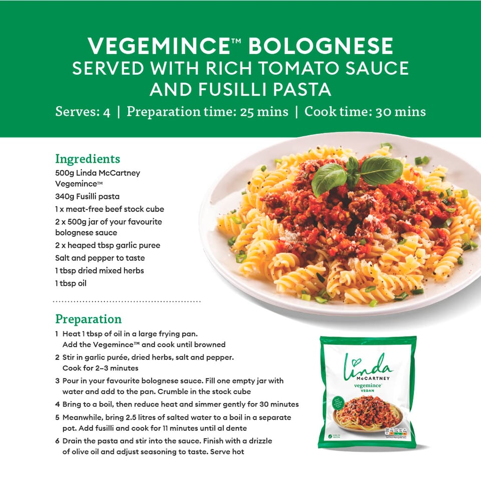 image 1 of Linda Mccartneys Vegemince 500G