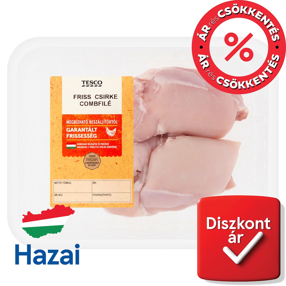 Tesco Fresh Chicken Thigh Fillet 500 g
