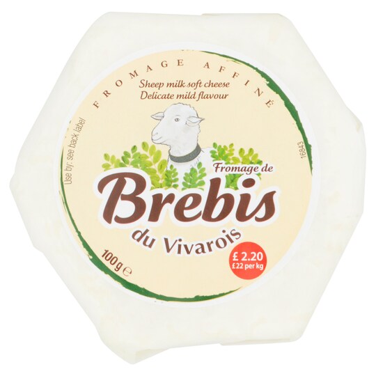 Brebis Du Vivarois Soft Cheese 100g Tesco Groceries