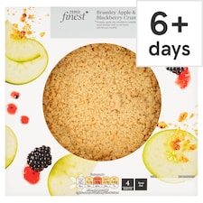 Tesco Finest Bramley Apple & Blackberry Crumble 500g