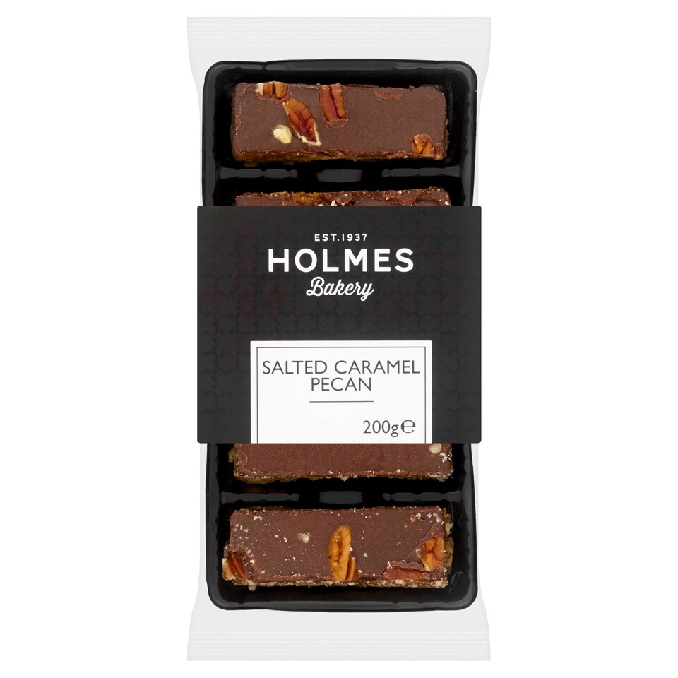 Holmes Bakery Salted Caramel Pecan Shortbread 200g