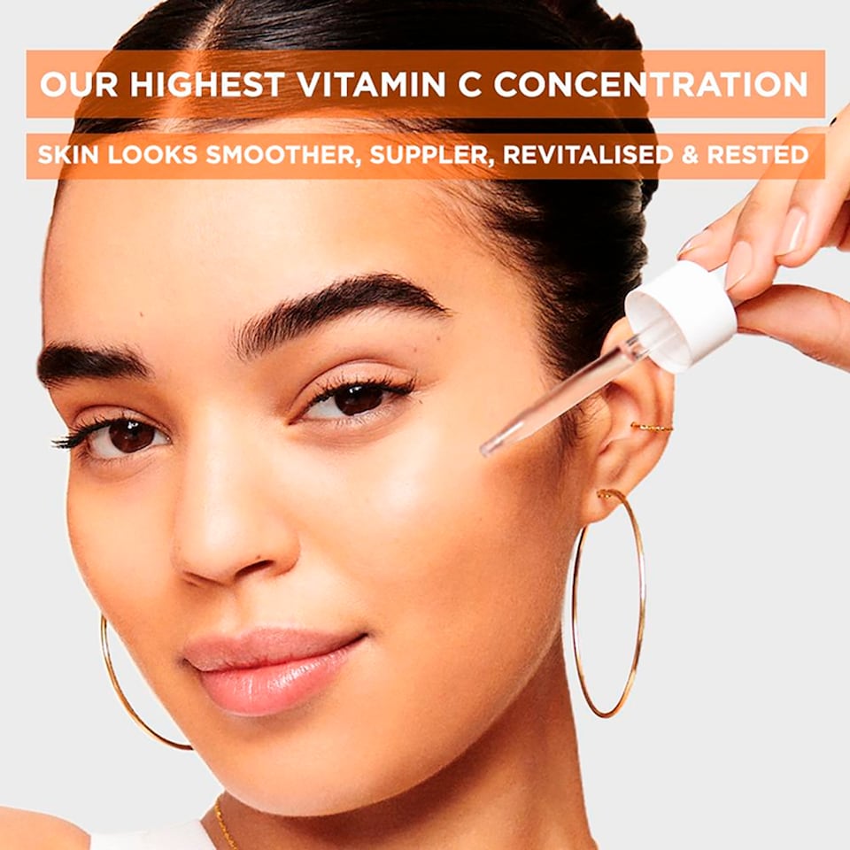 image 1 of Garnier Skin Active Vitamin C Night Serum 30ml