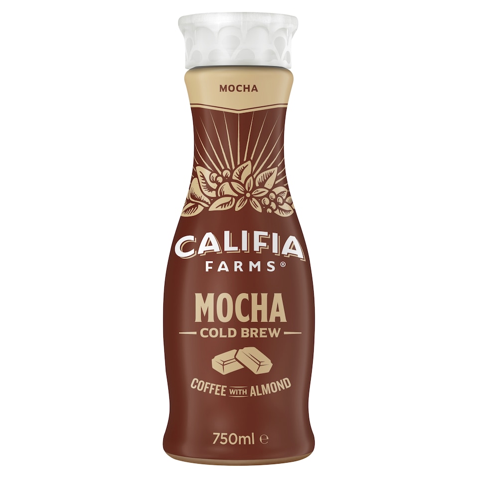 Califia Farms Mocha Cold Brew Dairy Free Coffee Drink with Almond 750ml