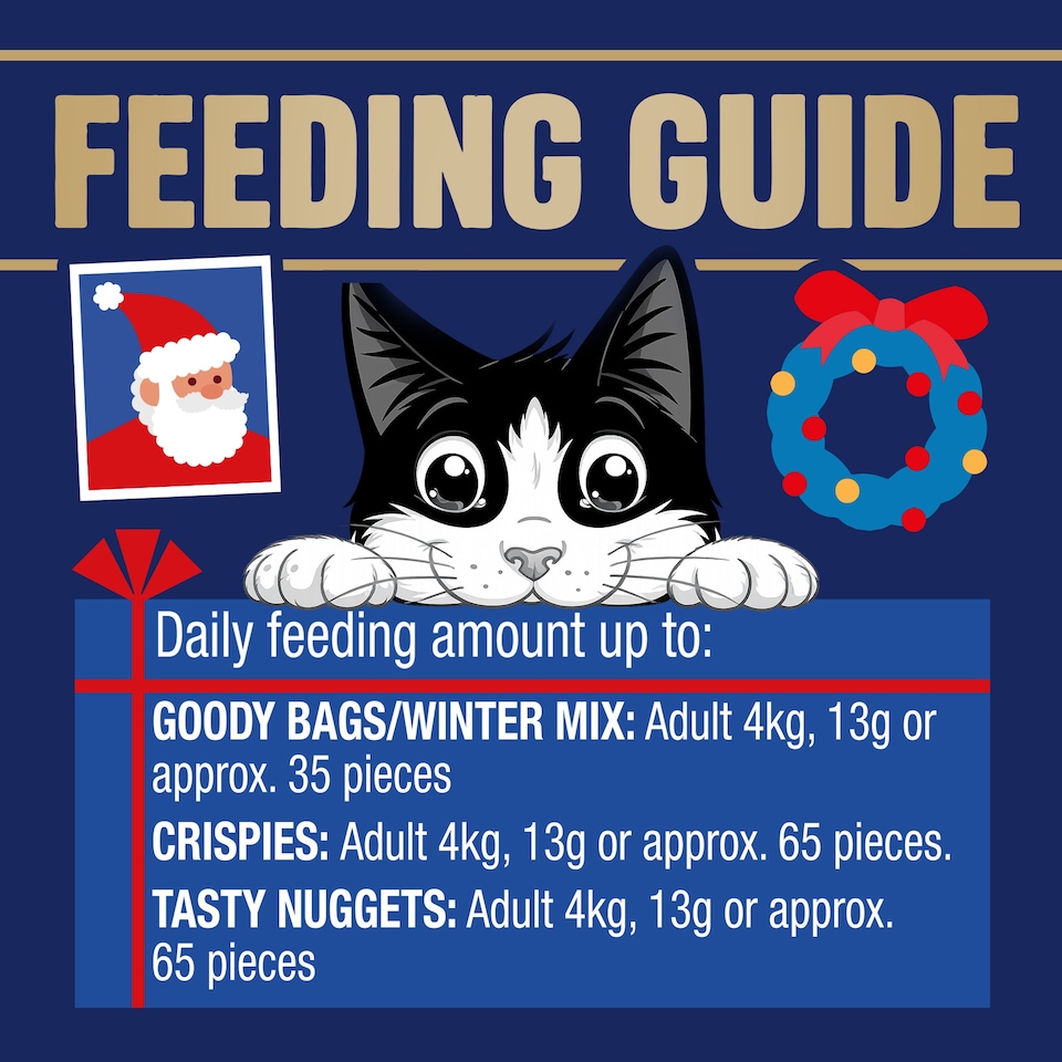 image 1 of Felix Cat Treats Christmas Selection Box 275g