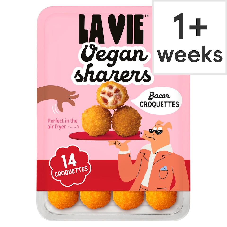 image 1 of La Vie Vegan Sharers Bacon Croquettes 140g