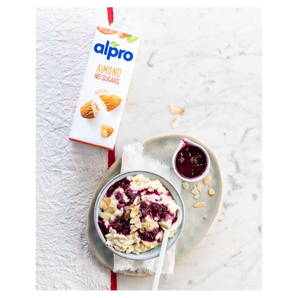 Obrázek 1 pro produkt Alpro mandlový nápoj neslazený, nepražený 1l