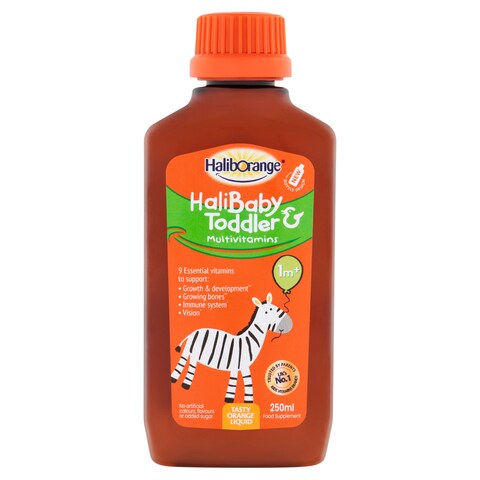 Haliborange Baby & Toddler Multivitamin Liquid - Orange 250ml - Tesco ...