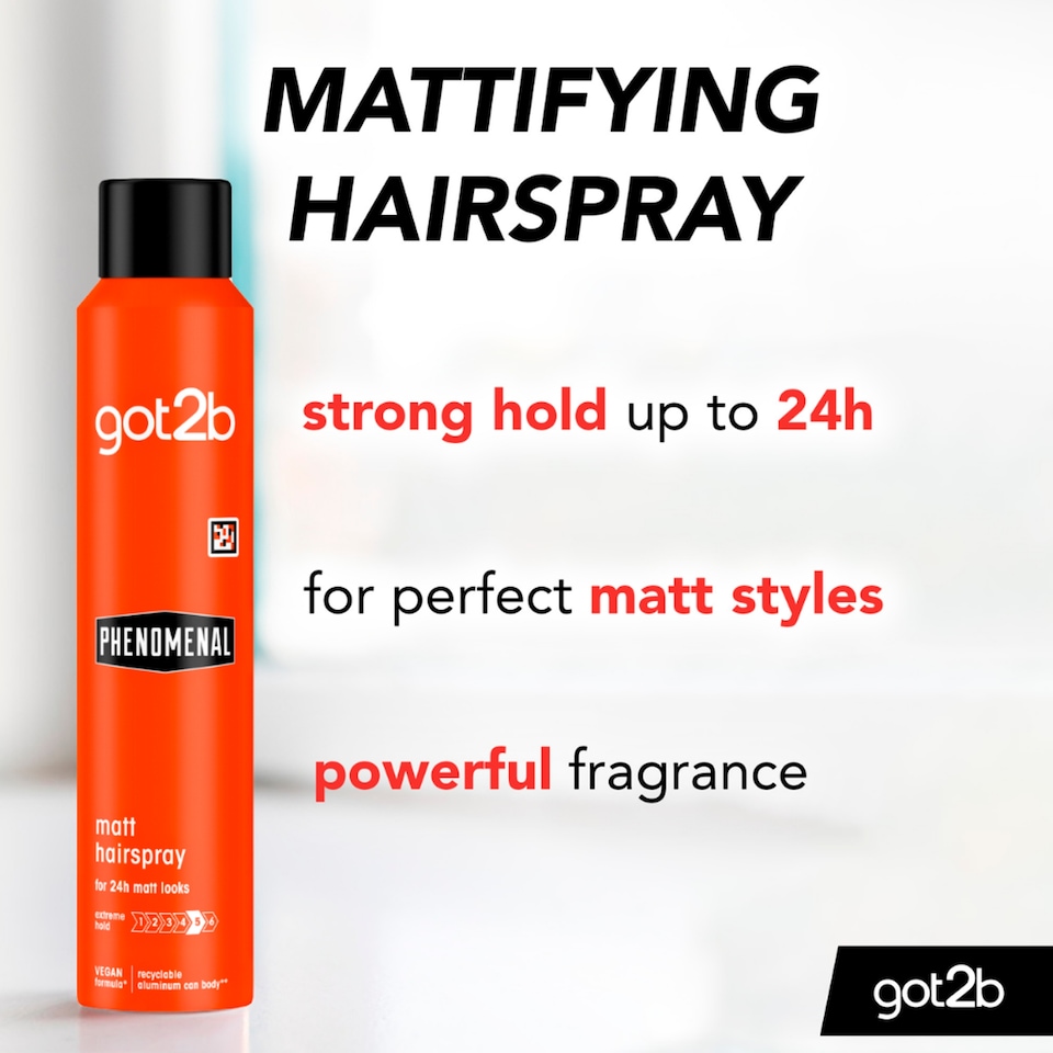 image 1 of GOT2B Phenomenal Finishing Hair Spray 200ml