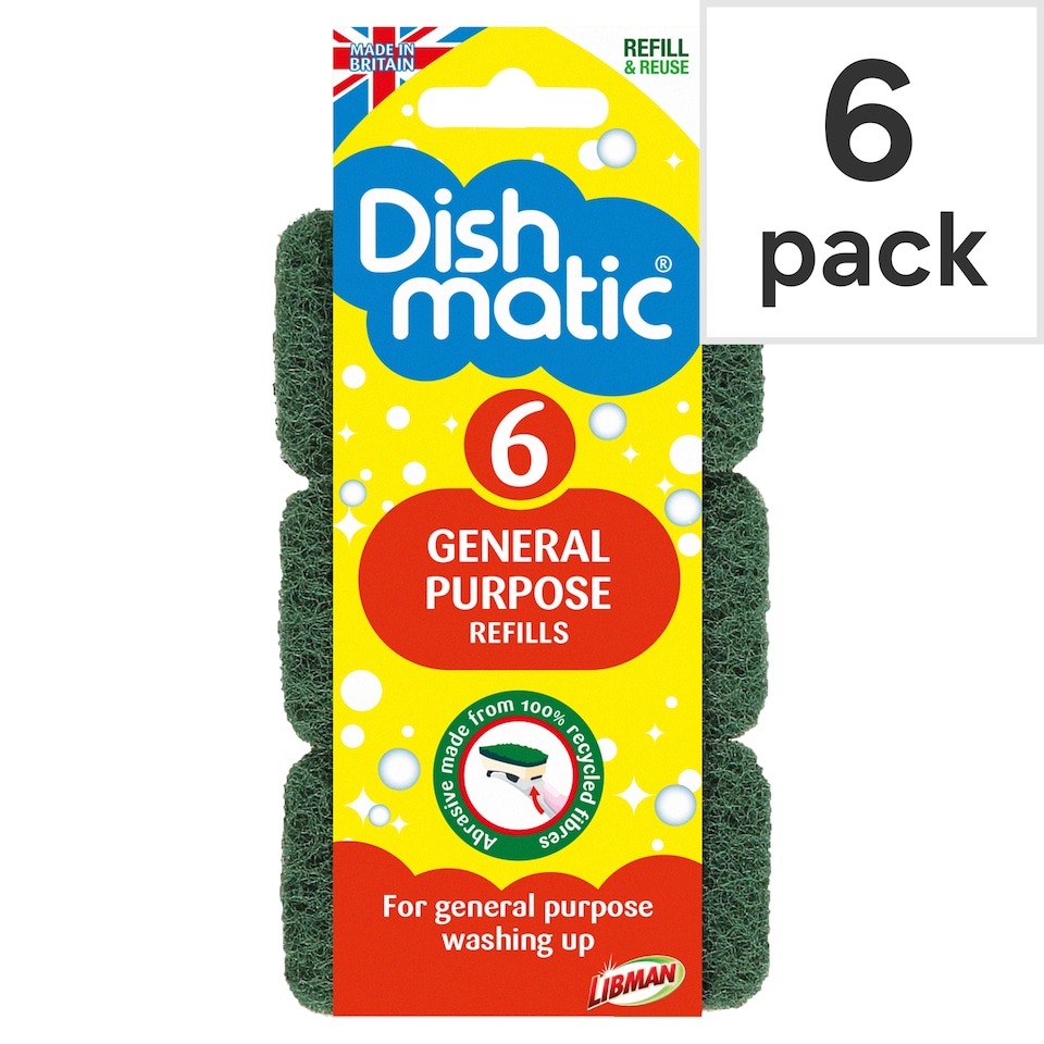Dishmatic General Purpose Refills 6 Pack