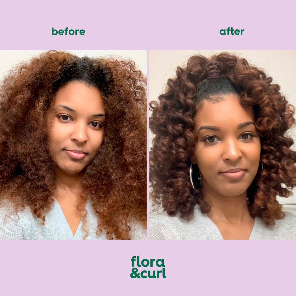 image 1 of Flora & Curl Sweet Hibiscus Curl Activating Lotion 300ml