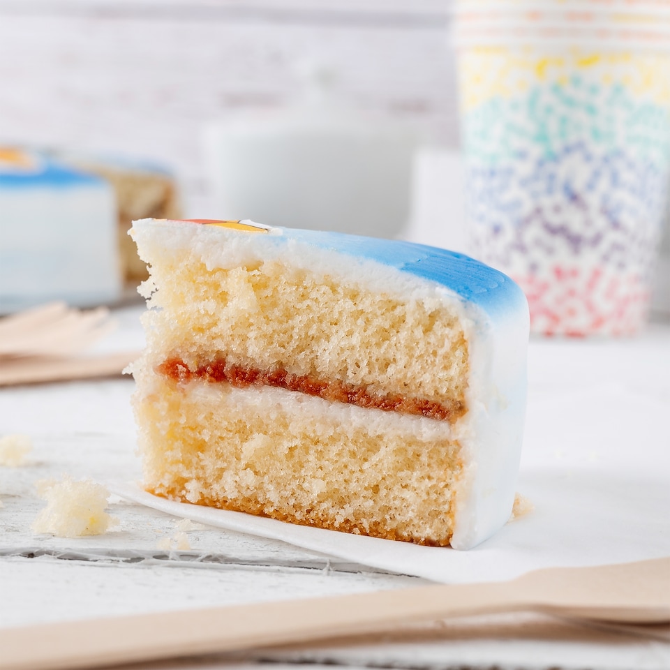 image 1 of Pokemon Pikachu Celebration Party Cake - Raspberry and Vanilla