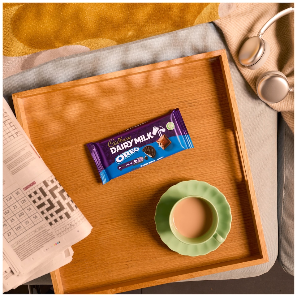 image 1 of Cadbury Dairy Milk OREO Chocolate Bar 120g