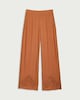image 4 of F&F Diamond Embroidered Co-ord Trousers in Brick