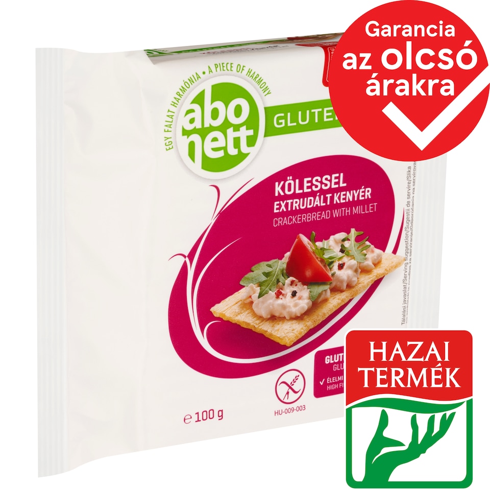 Abonett Gluten-Free Crackerbread with Millet 100 g