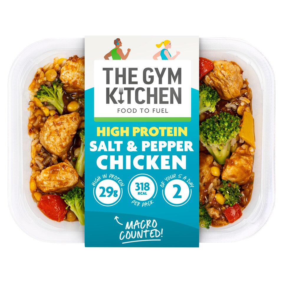 image 1 of THE GYM KITCHEN Food To Fuel SALT & PEPPER CHICKEN 400G
