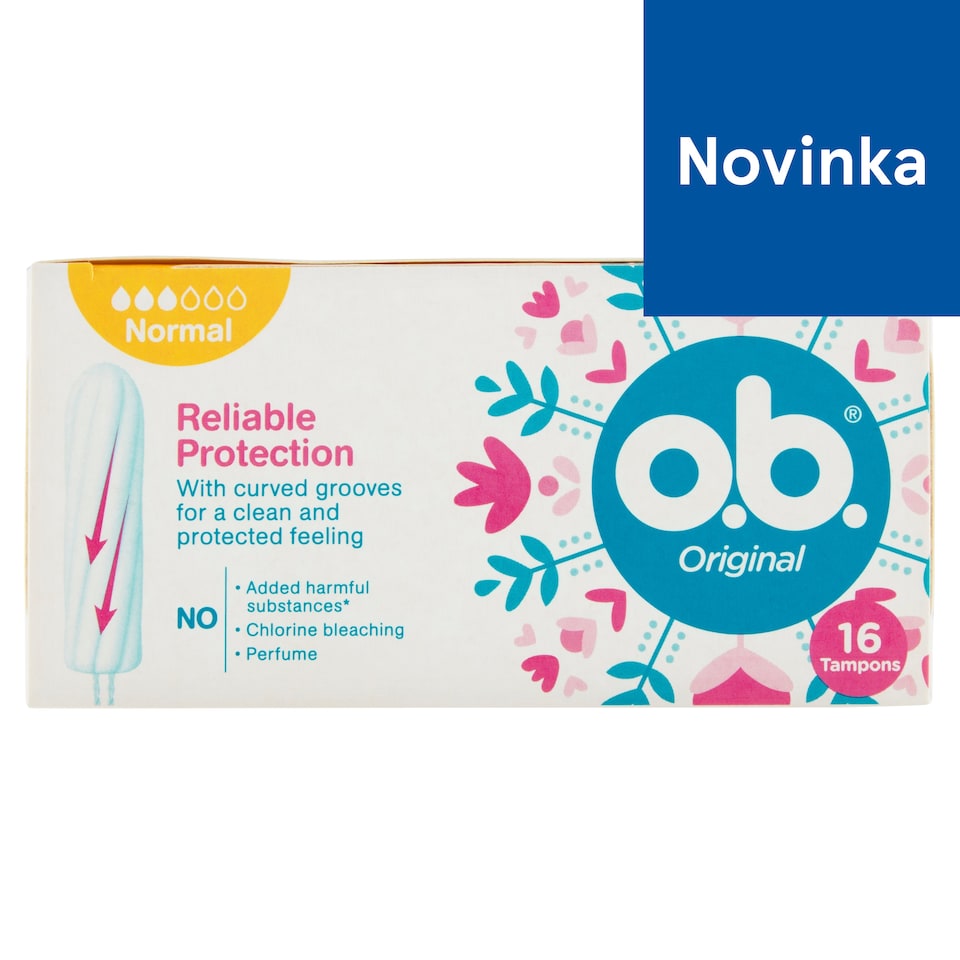 obrázok 1 z O.B. Original Normal tampóny 16 ks