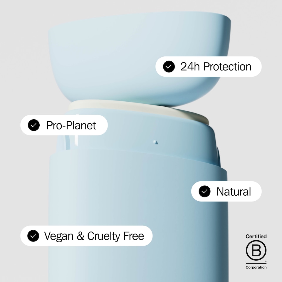 image 1 of Fussy Refillable Natural Deodorant Wavy Days 40G