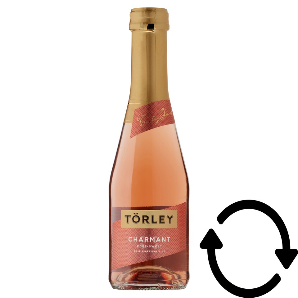 Törley Charmant Rosé édes, rosé pezsgő 11% 0,2 l