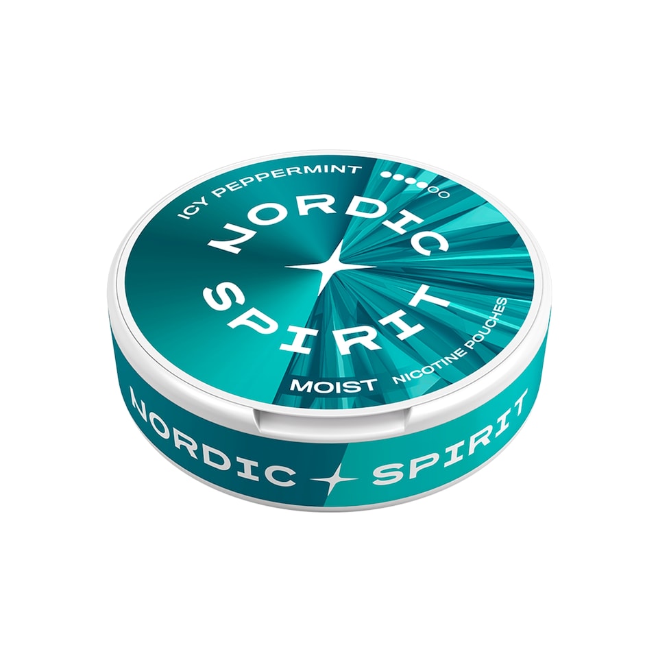 image 1 of Nordic Spirit Icy Peppermint X-Strong Nicotine Pouches 11mg 20 Pouches