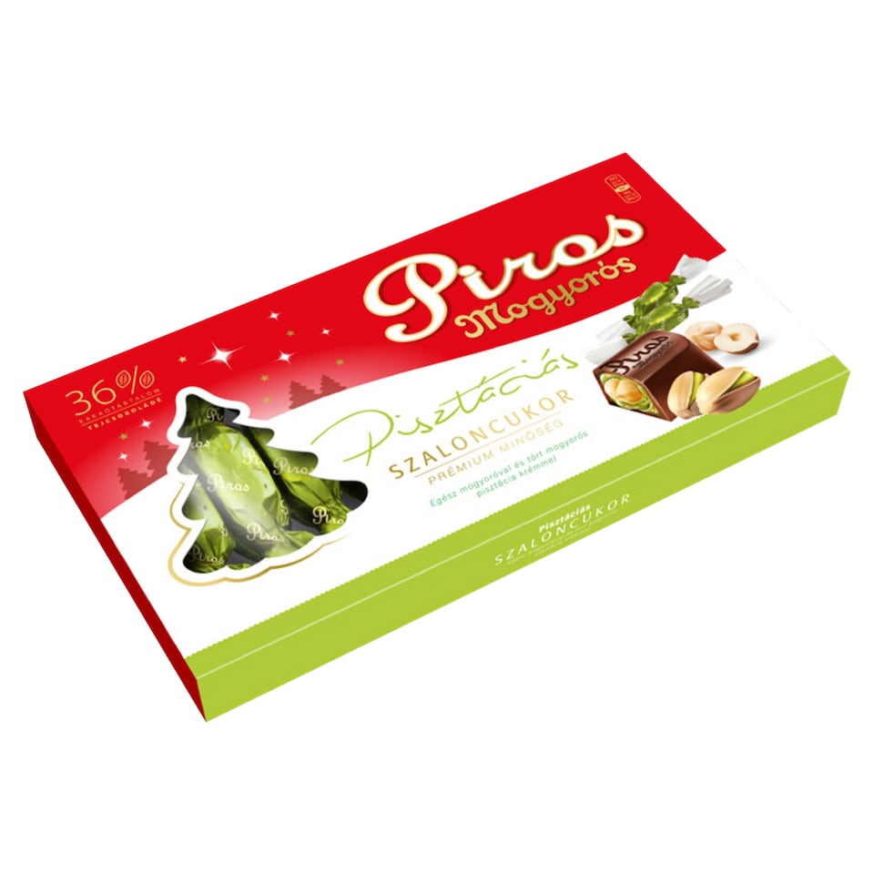 Piros Mogyorós Pistachio Christmas Candies 160 g