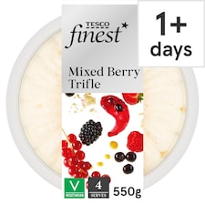Tesco Finest Mixed Berry Trifle 550g