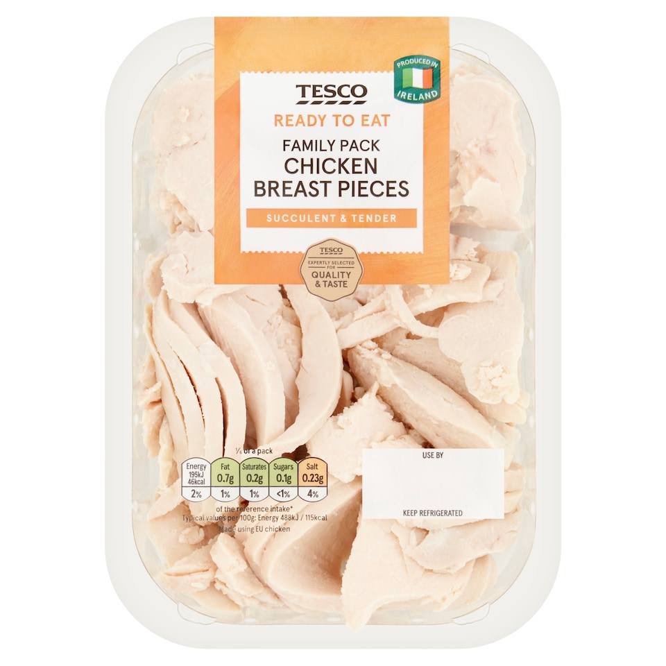 Tesco Family Pack Chicken Breast Pieces 240G