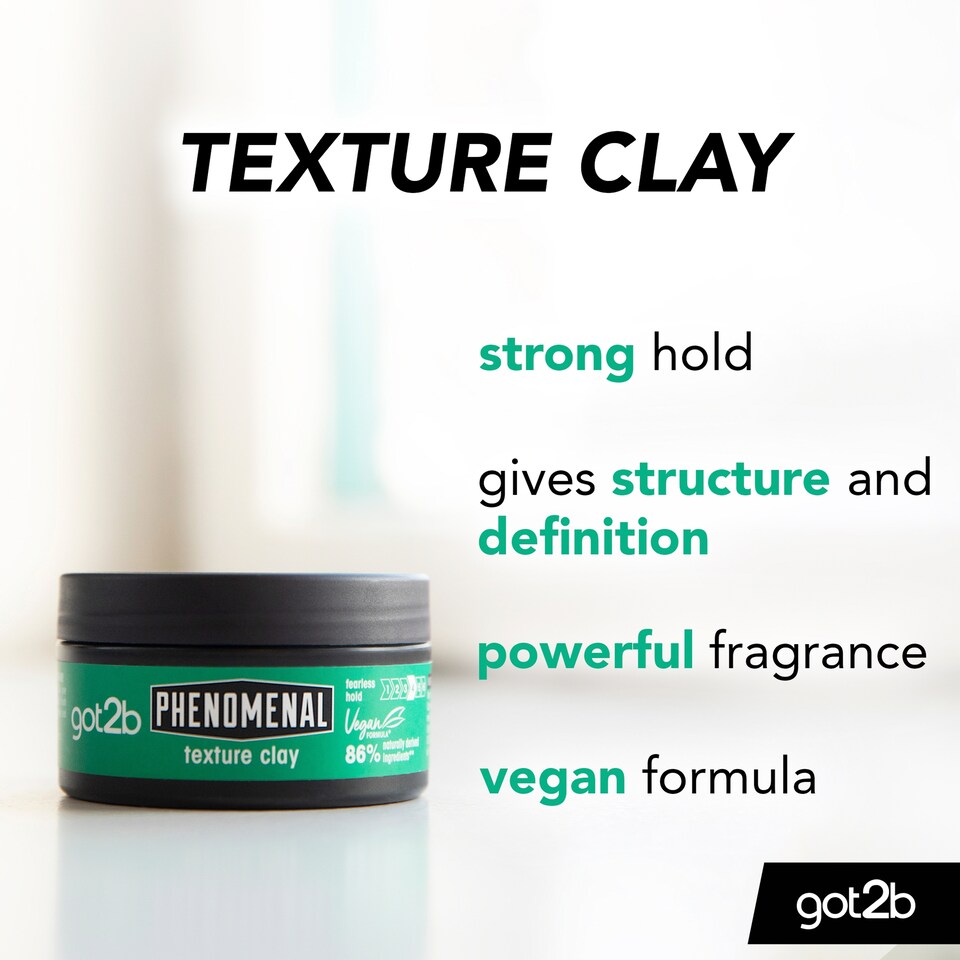 image 1 of Schwarzkopf Got2b Phenomenal Texturising Clay 100Ml