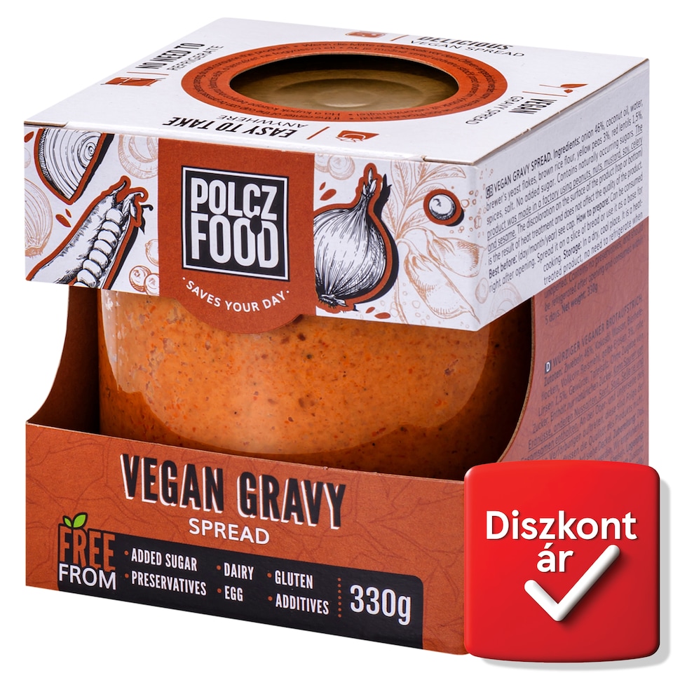 Polcz kennivaló vegán pecsenyekrém 330 g