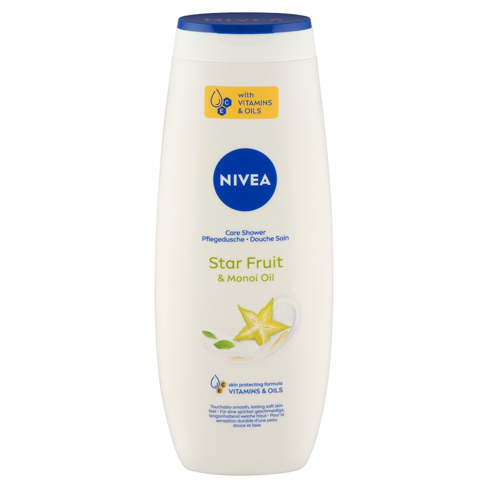 NIVEA Star Fruit & Monoi Oil krémtusfürdő 500 ml  1. kép