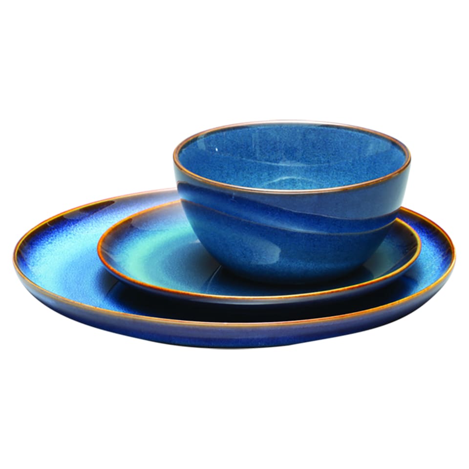 image 1 of Fox & Ivy Azzurra étkészlet, 12 darabos