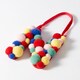 image 3 of Paperchase Cosmic Christmas Pom Pom Letter N Hanging Decoration