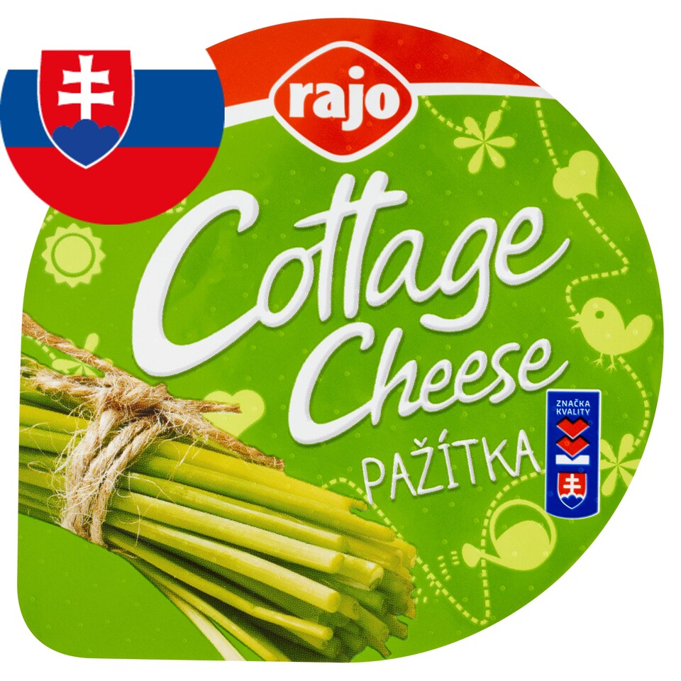 obrázok 1 z Rajo Cottage cheese Pažítka 180 g