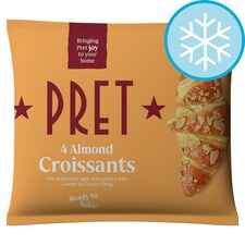 Pret 4 Almond Croissants 280G