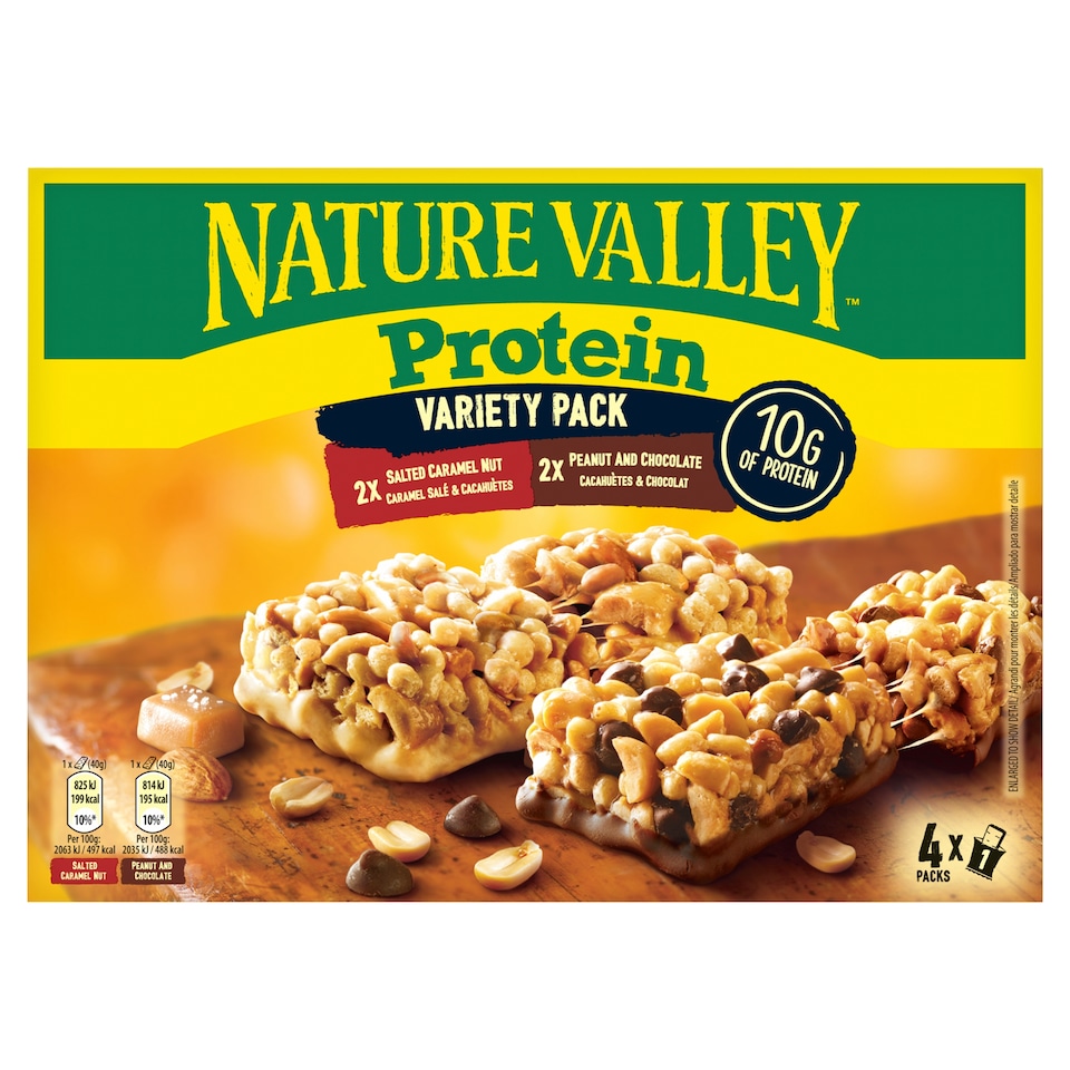 Nature Valley Protein Variety Pack 4x40g