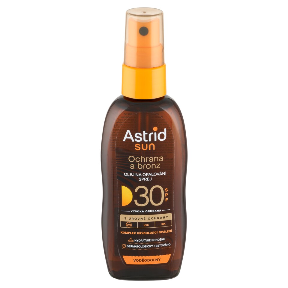 image 1 of Astrid Sun Olej na opaľovanie v spreji SPF 30 70 ml