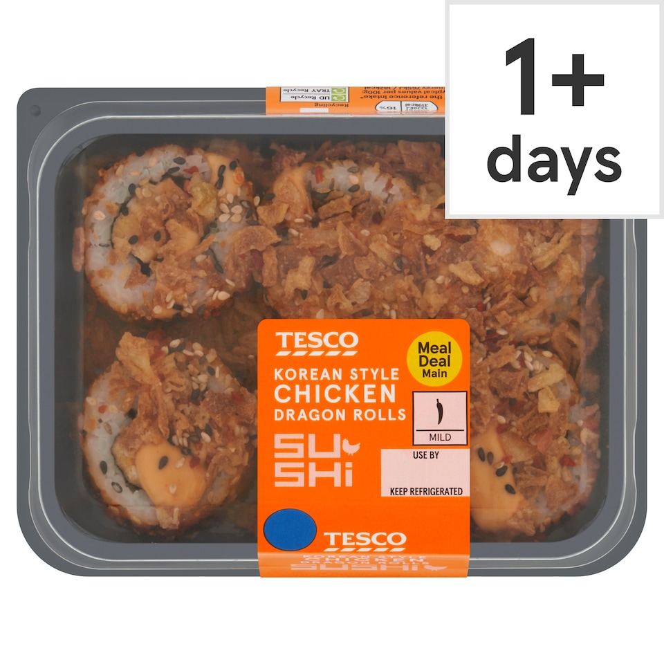 Tesco Korean Style Chicken Dragon Roll 175g